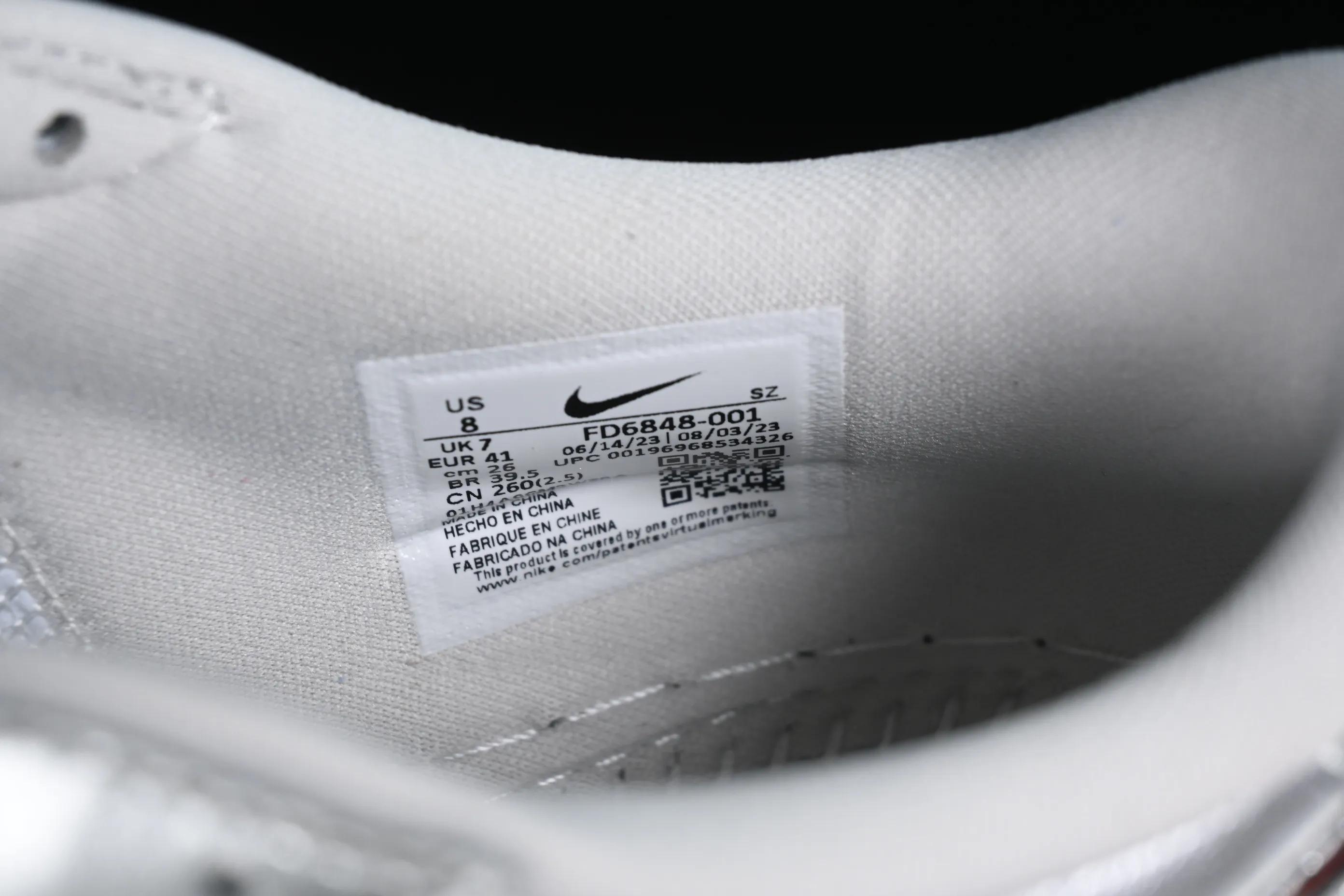 All categories Air Jordan Jordan series basketball shoes Air Jordan 1 Low Air Jordan 1 Low Golf "Gift Giving" AJ1 Joe 1 Golf Silver Low-top cultural and casual sneakers FD6848-001